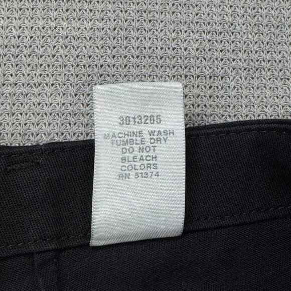 Cintas Womens Black Susan Fit Cargo Pants Flat Front High Rise Pockets Sz 16 Reg - Picture 13 of 13